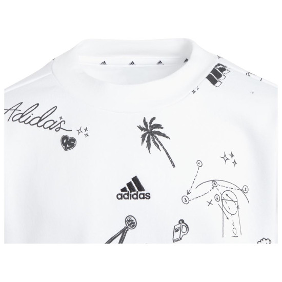 Adidas Παιδικό φούτερ JG BLUV Q3SWEAT